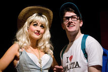 Sophia Thierens (Sanddy) and Brendan Cull (Stefan)
