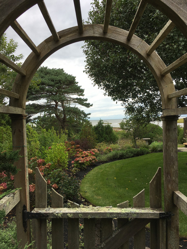 Paradise beyond the garden arch