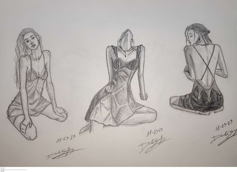Studio della figura femminile