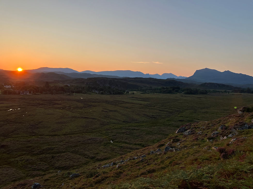 Stunning sunrise
