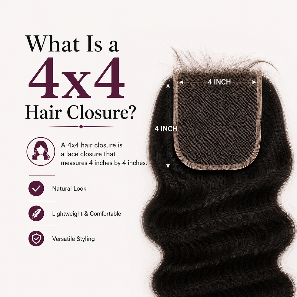 What Is a 4x4 Hair Closure?