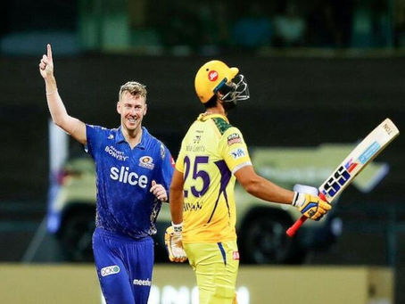 IPL play-offs are out of reach for CSK after MI beat them by five wickets