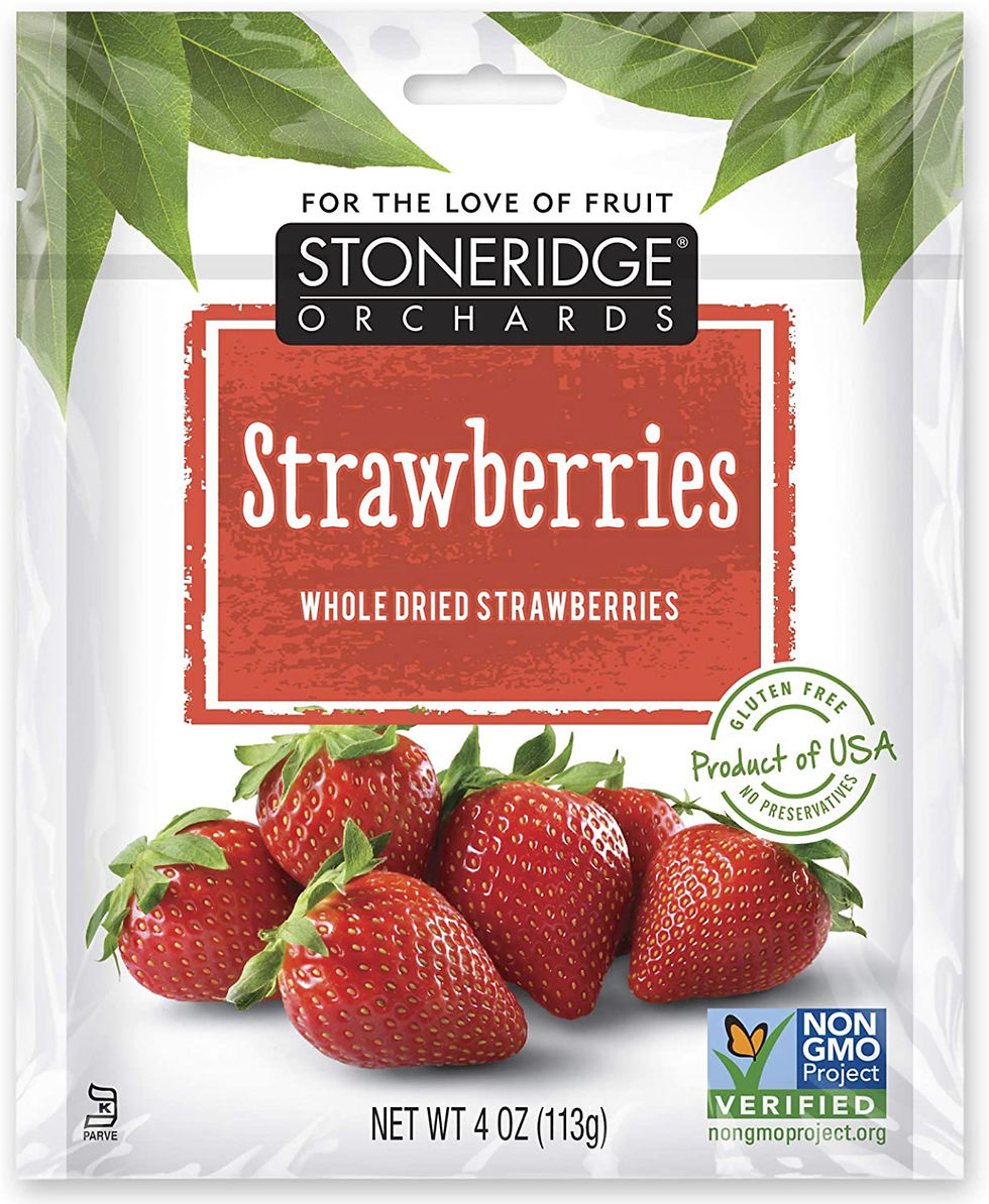 dried strawberries