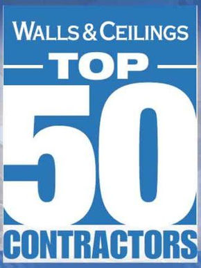 NGI is proud to be recognized in Walls & Ceilings annual Top 50 Contractors!