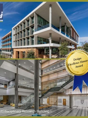 UCR MRB1 Receives DBIA Western Pacific Region Design Excellence Honors Award!