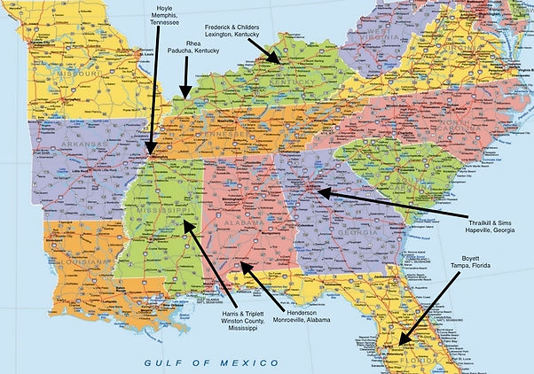 map of family beginnings family stories