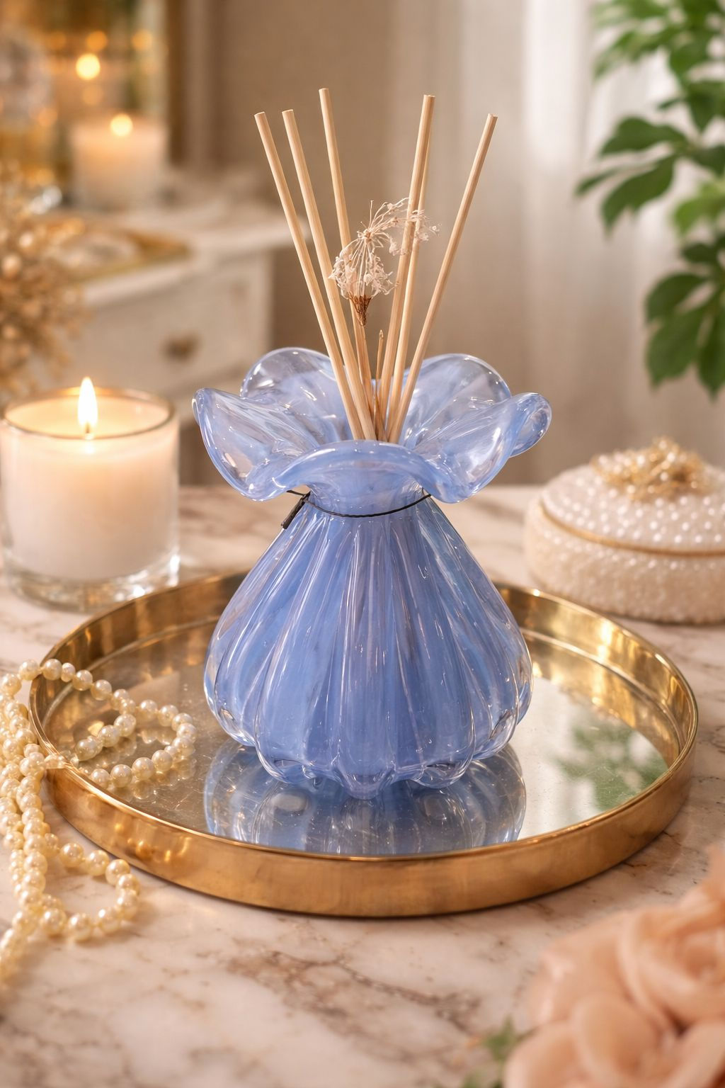DIFUSOR EM MURANO (BLUEBERRY) - 1UN