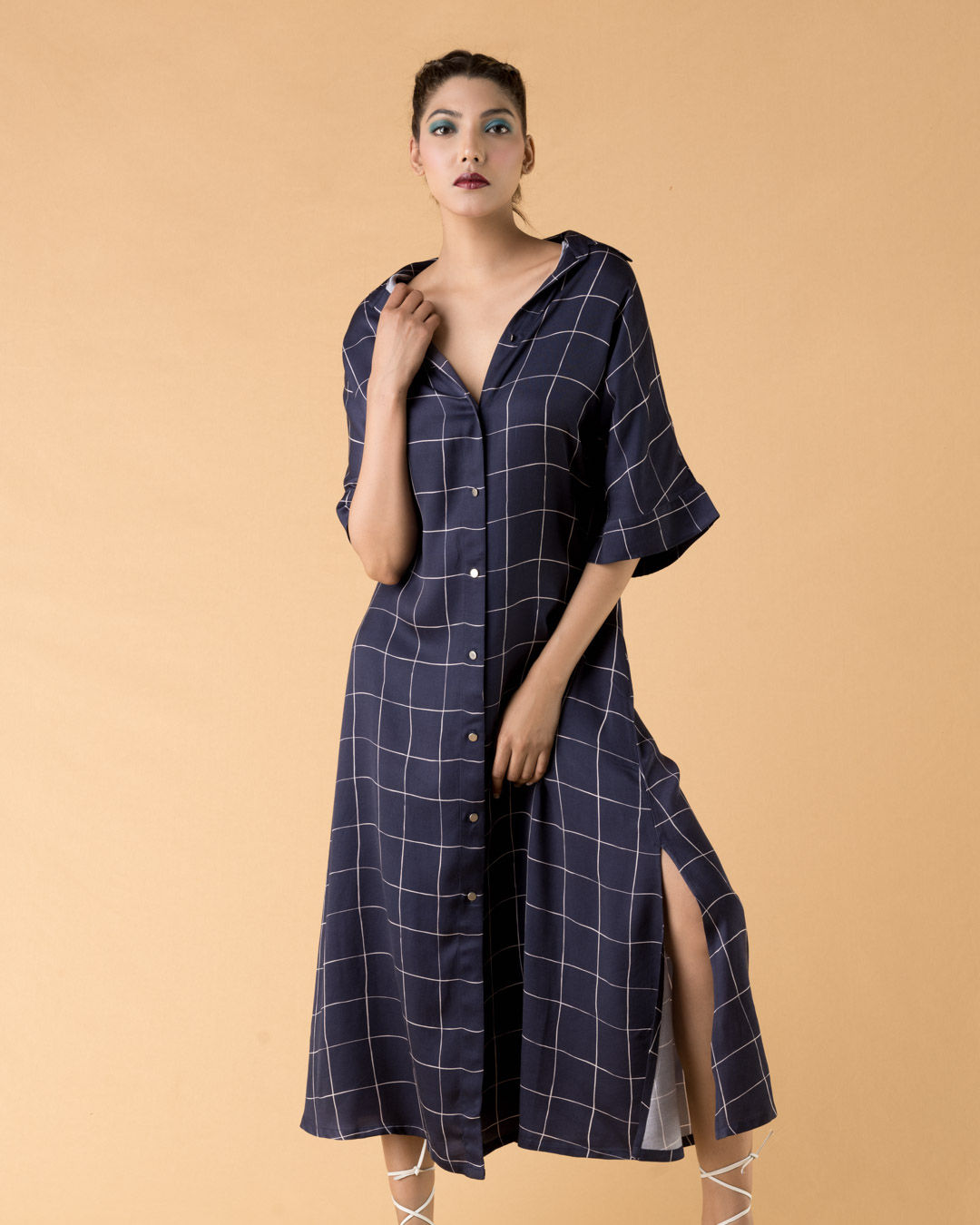 Backdrops4Ever Beige Deluxe Solid Photography Backdrop