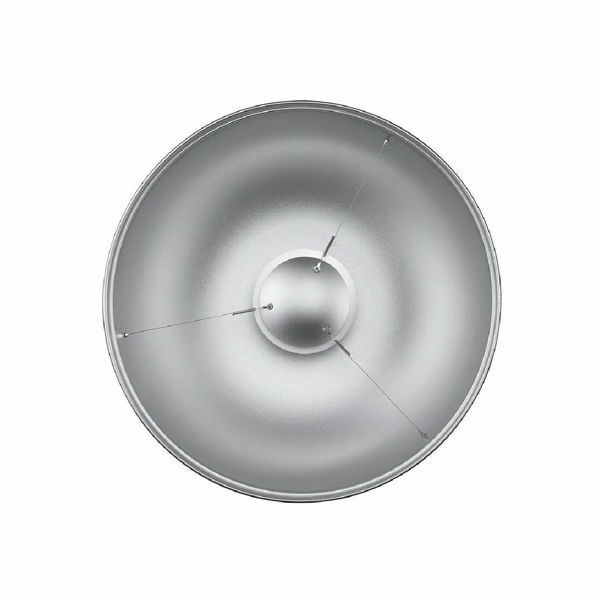 Thumbnail: Godox BDR-S550 55cm Silver Beauty Dish For Bowens Mount