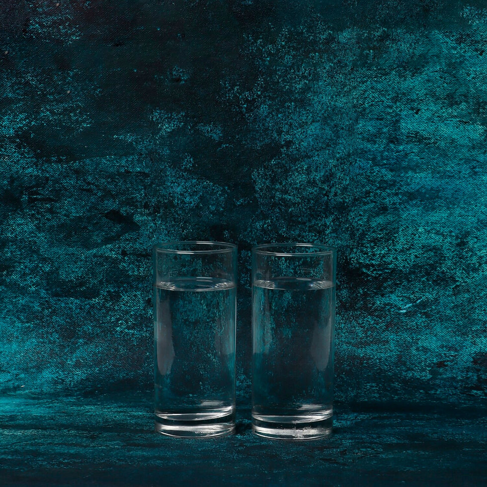 Handpainted Canvas Backdrops Dark Green