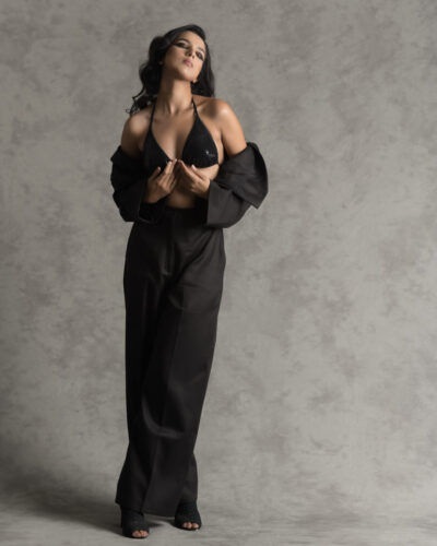 Backdrops4Ever Ash Grey Handpainted Mottled Photography Backdrop