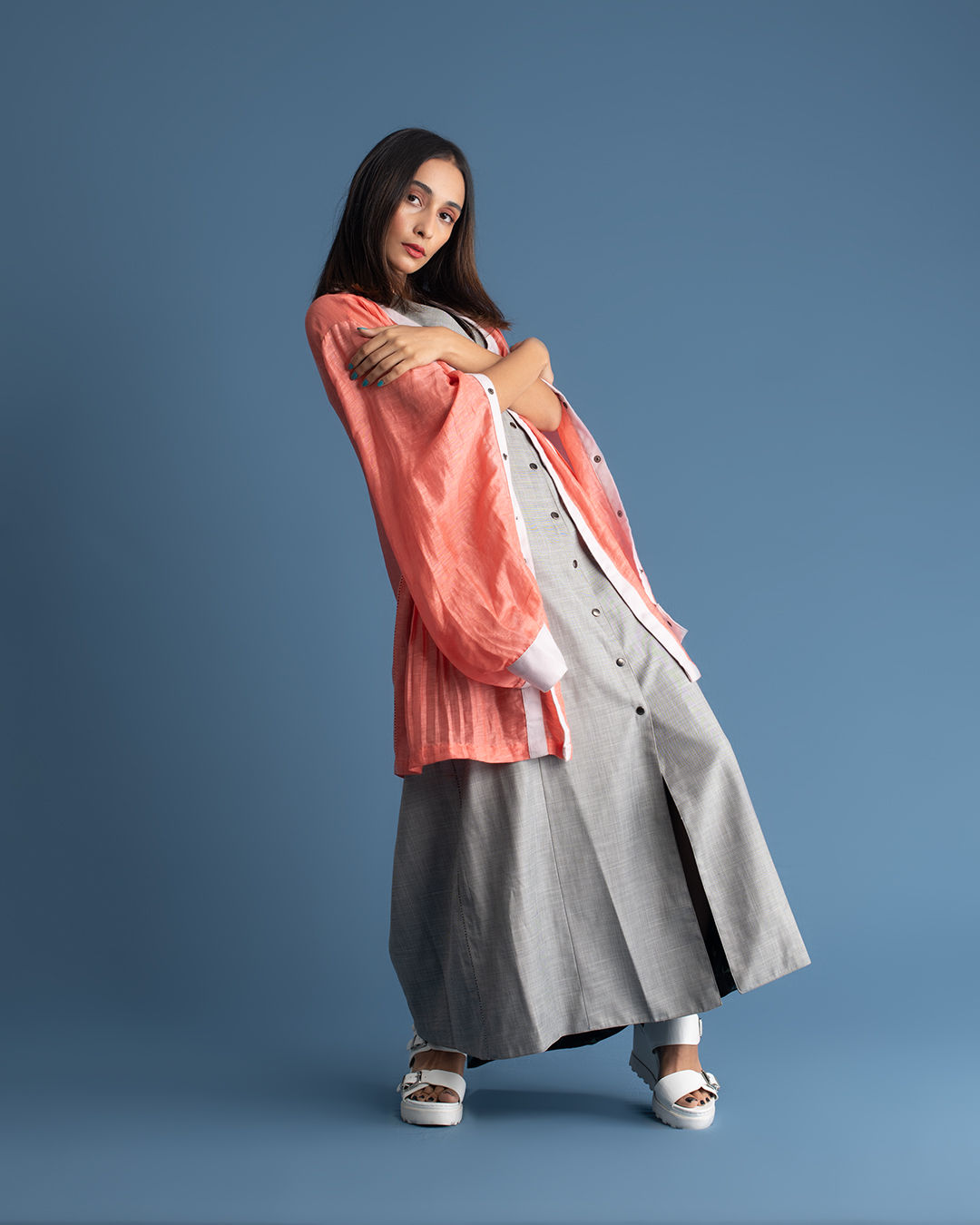 Azure Solid Photography Backdrop