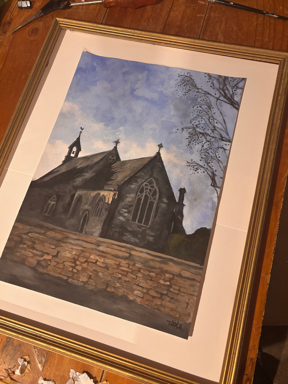 Tetbury church portrait