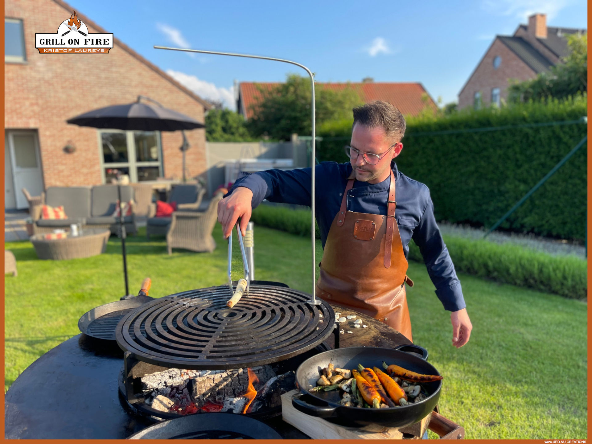 Kristof Laureys Asperges op de BBQ