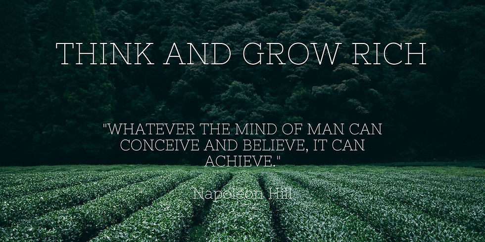 Napoleon Hill Think and grow rich