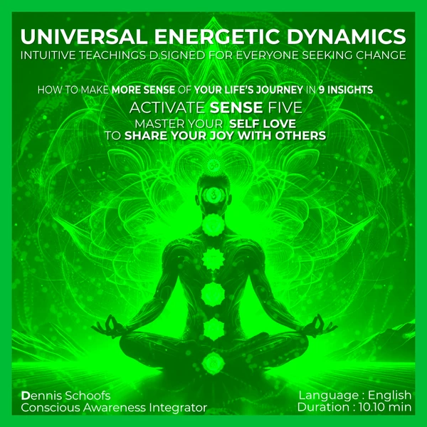 Activate Sense Five to Master Your Self-Love
Self-love blossoms when your heart, mind, and body are in harmony. With this sense, you can experience compassion, joy, and inner nourishment.
This educational meditation teaching is designed by Dennis Schoofs and guides you to cultivate deep appreciation and care for yourself. Through this practice, you'll transform your energy into generosity, uplift those around you, and express love authentically and effortlessly.