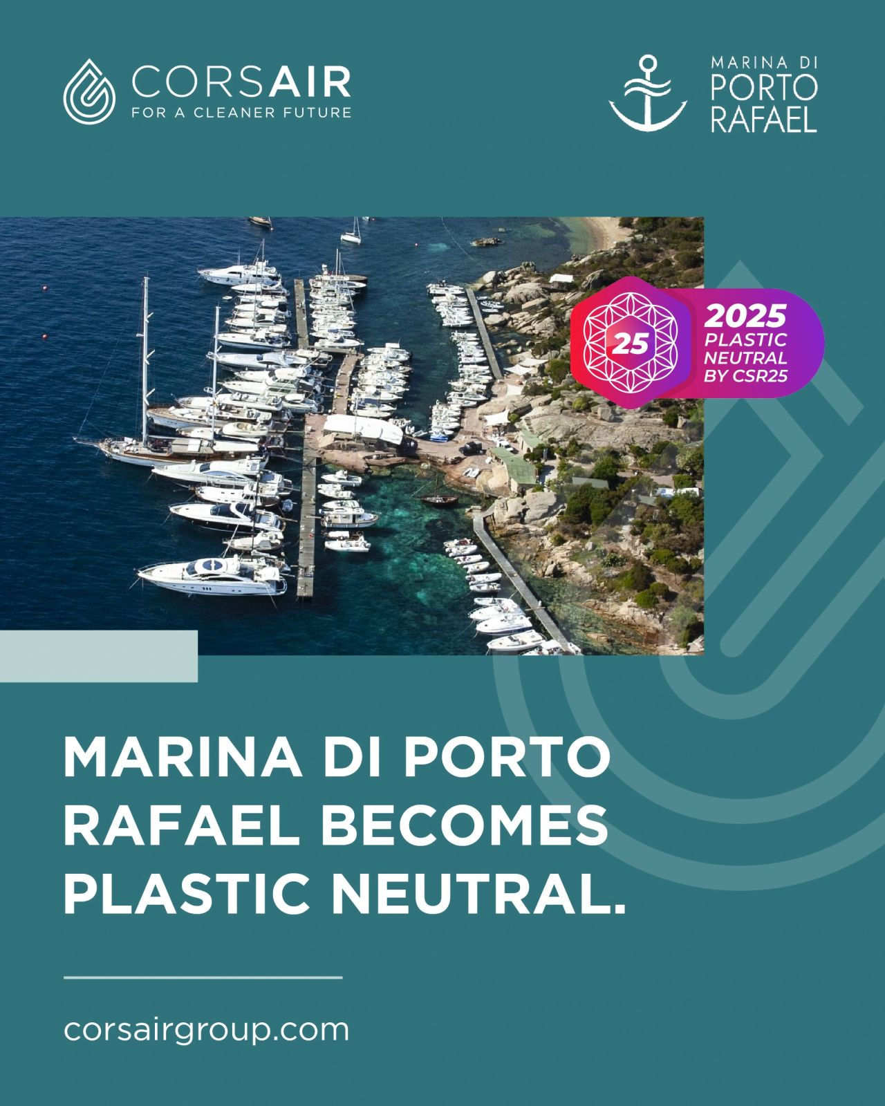 Marina Di Porto Rafael plastic neutral 