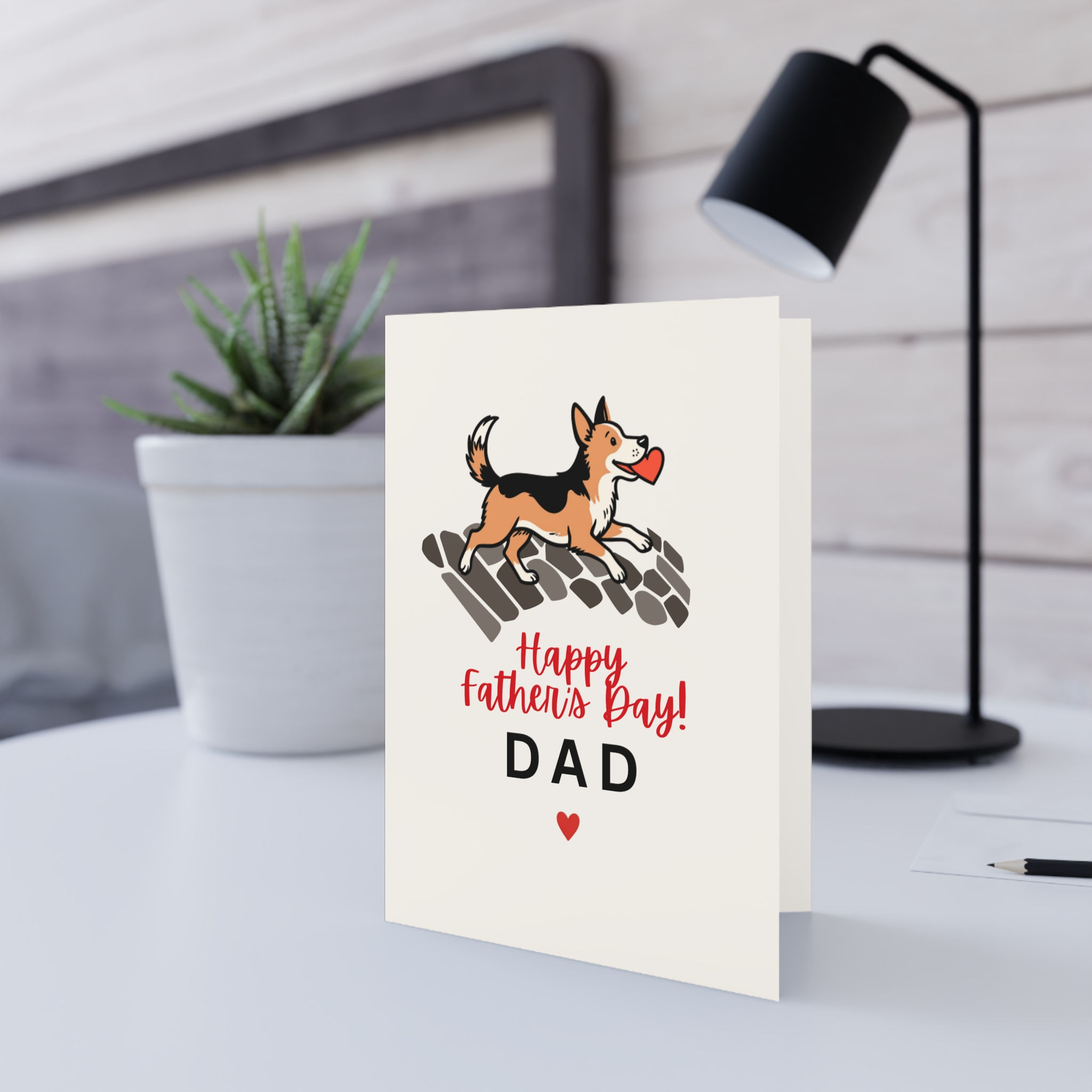 Happy Father's Day Card from the Dog — I Love You so Much It's Ridiculous!