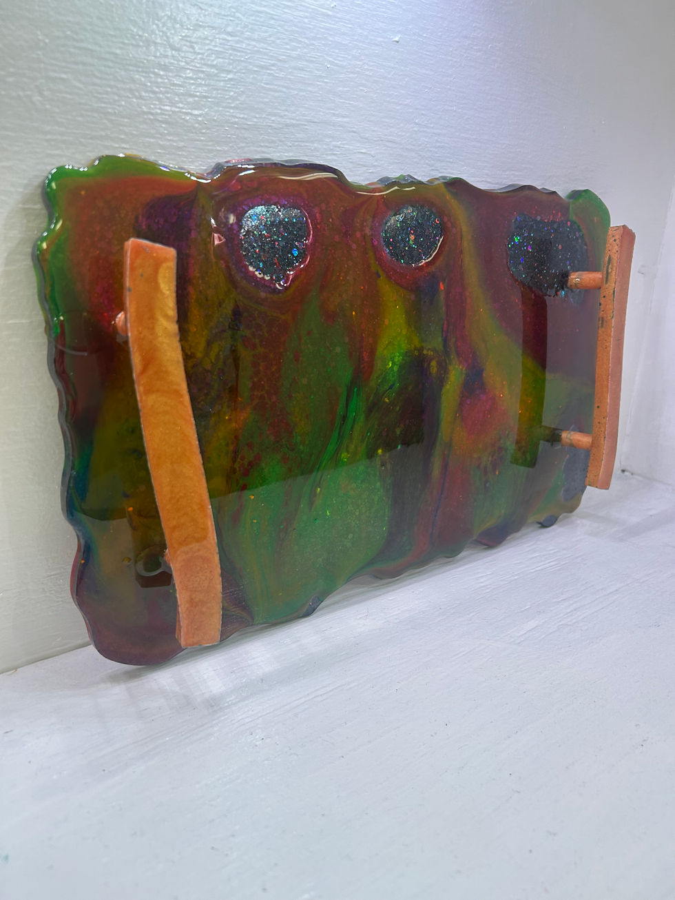 Aurora Borealis with Space Holes