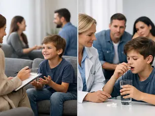 Therapy Versus Psychiatric Treatment for Kids