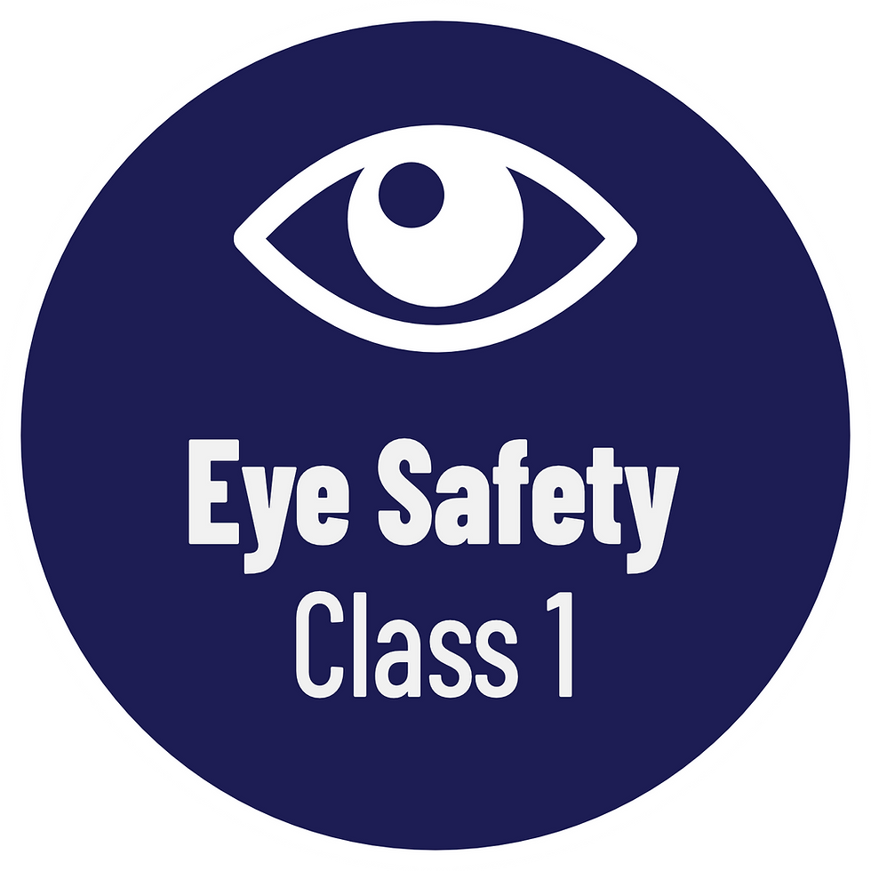 Eye safety class 1
