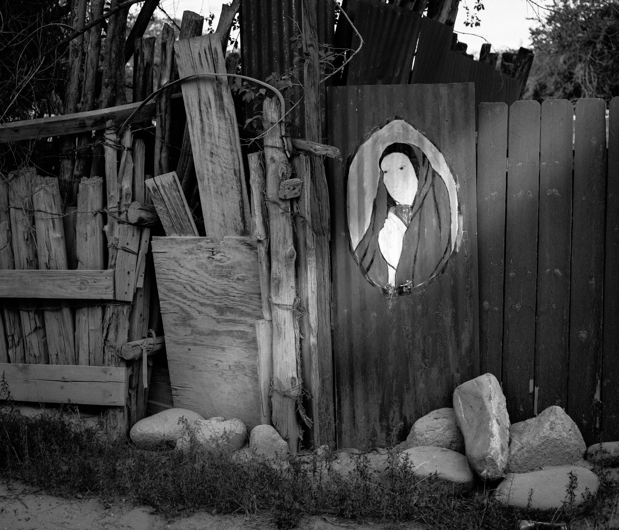Clif Wright: Virgin Mary, Talpa, New Mexico, 2025