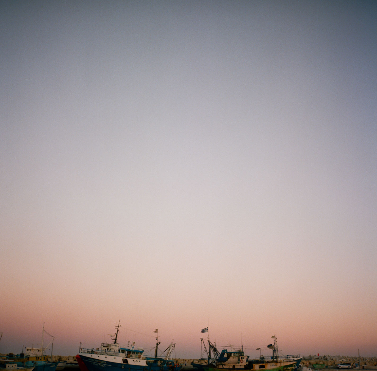 Laura Kleinhenz: Cyprus boats, 2014