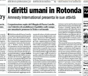 Articolo di giornale