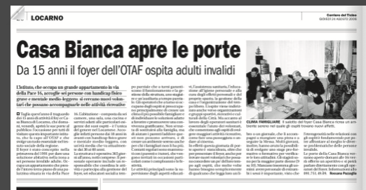 Articolo di giornale