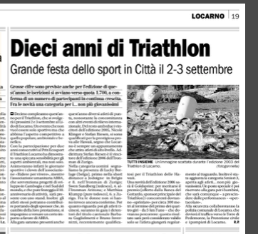 Articolo di giornale