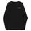 Thumbnail: STENCIL embroidered unisex organic raglan sweatshirt (black)