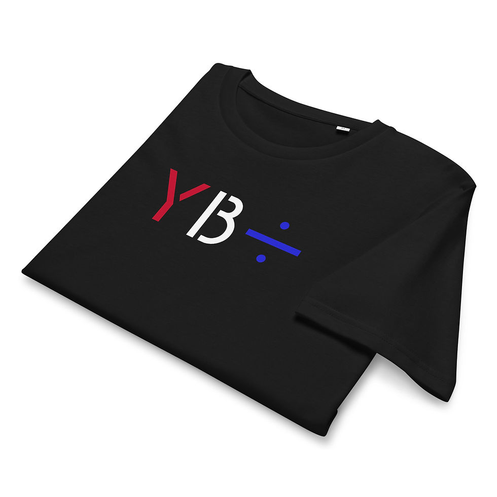 Thumbnail: UNITED unisex organic mid-light t-shirt (black)