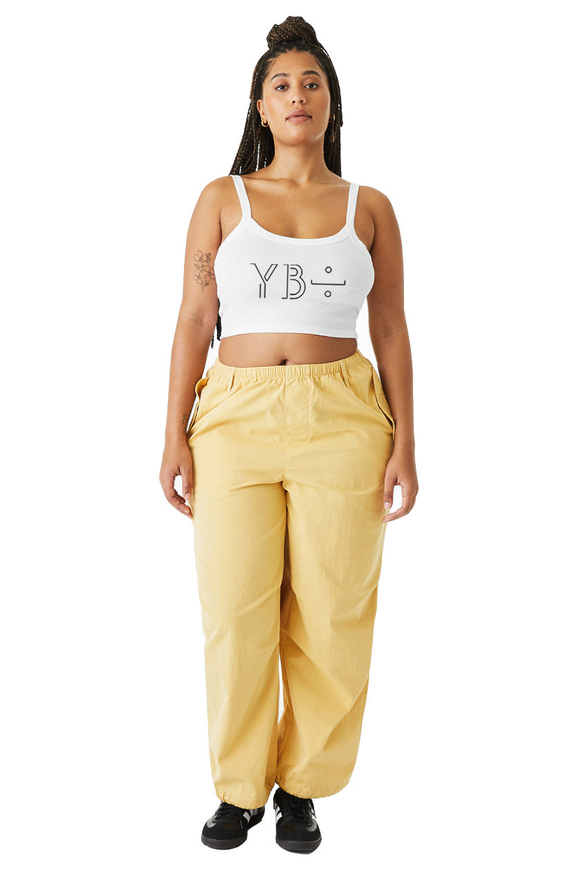 Thumbnail: DISSOLVE micro-rib tank top (white)