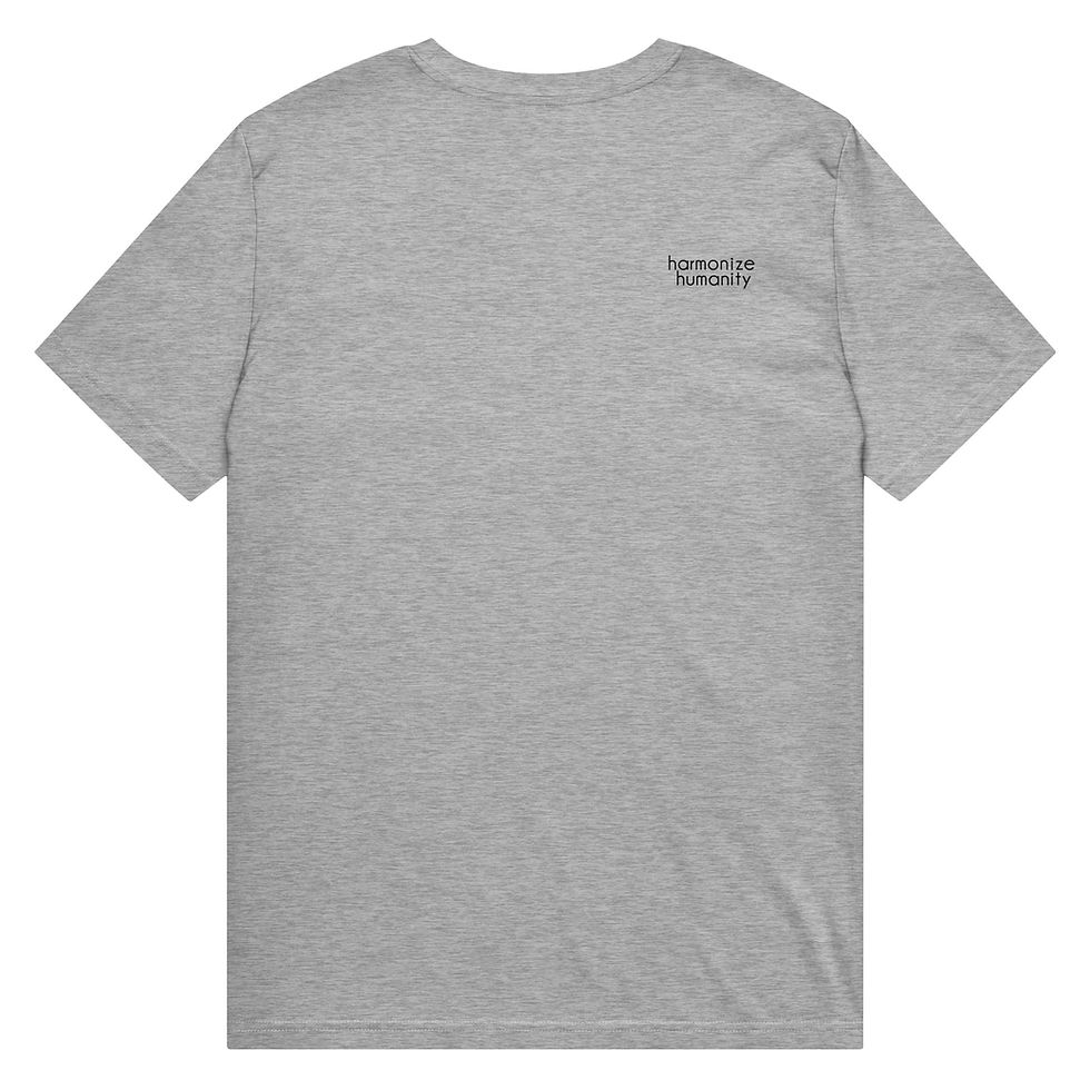 Thumbnail: BARBWIRE unisex organic mid-light t-shirt (heather grey)