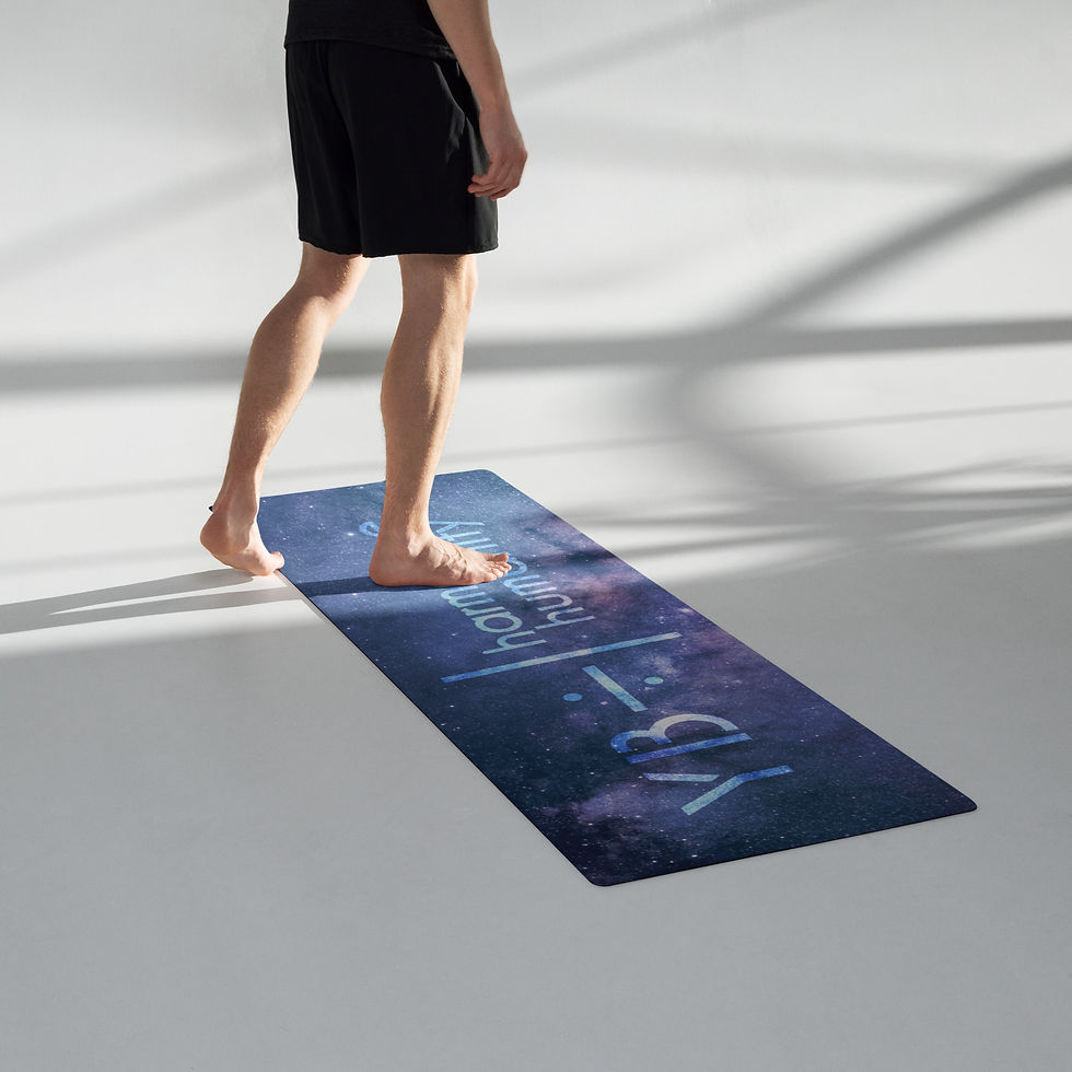 Thumbnail: YB÷ x Harmonize Humanity cosmic yoga mat