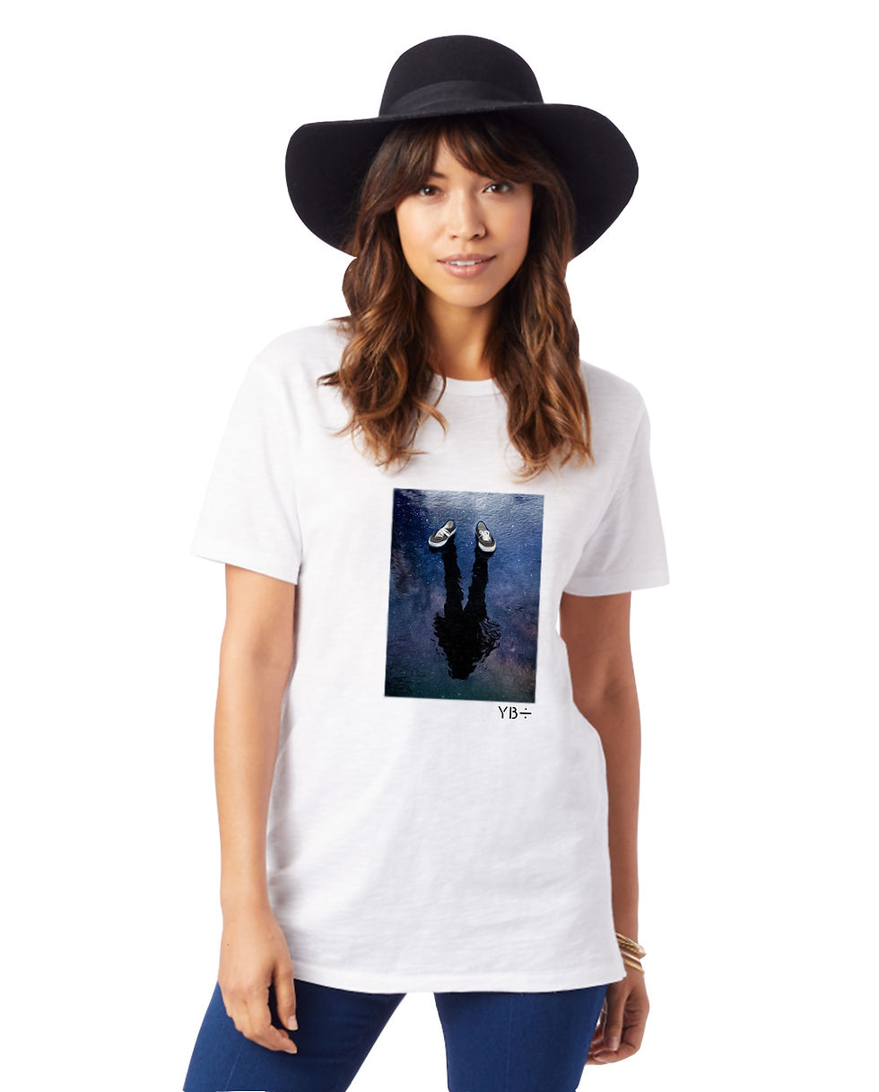Thumbnail: EMPATHY unisex organic mid-light t-shirt (white)