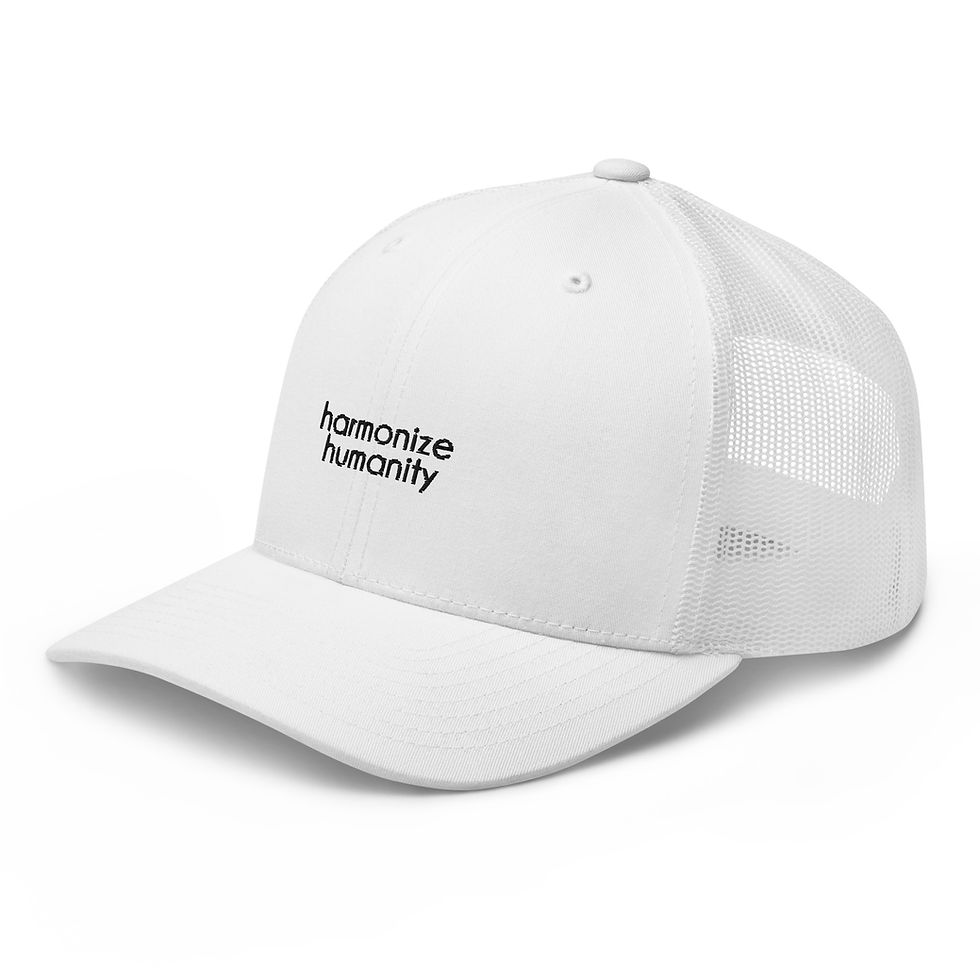 Thumbnail: HH 6 panel trucker cap (white)