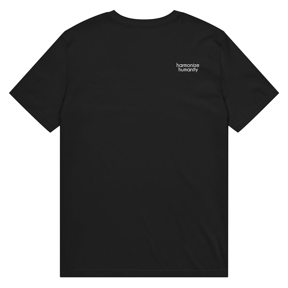 Thumbnail: BARBWIRE unisex organic mid-light t-shirt (black)