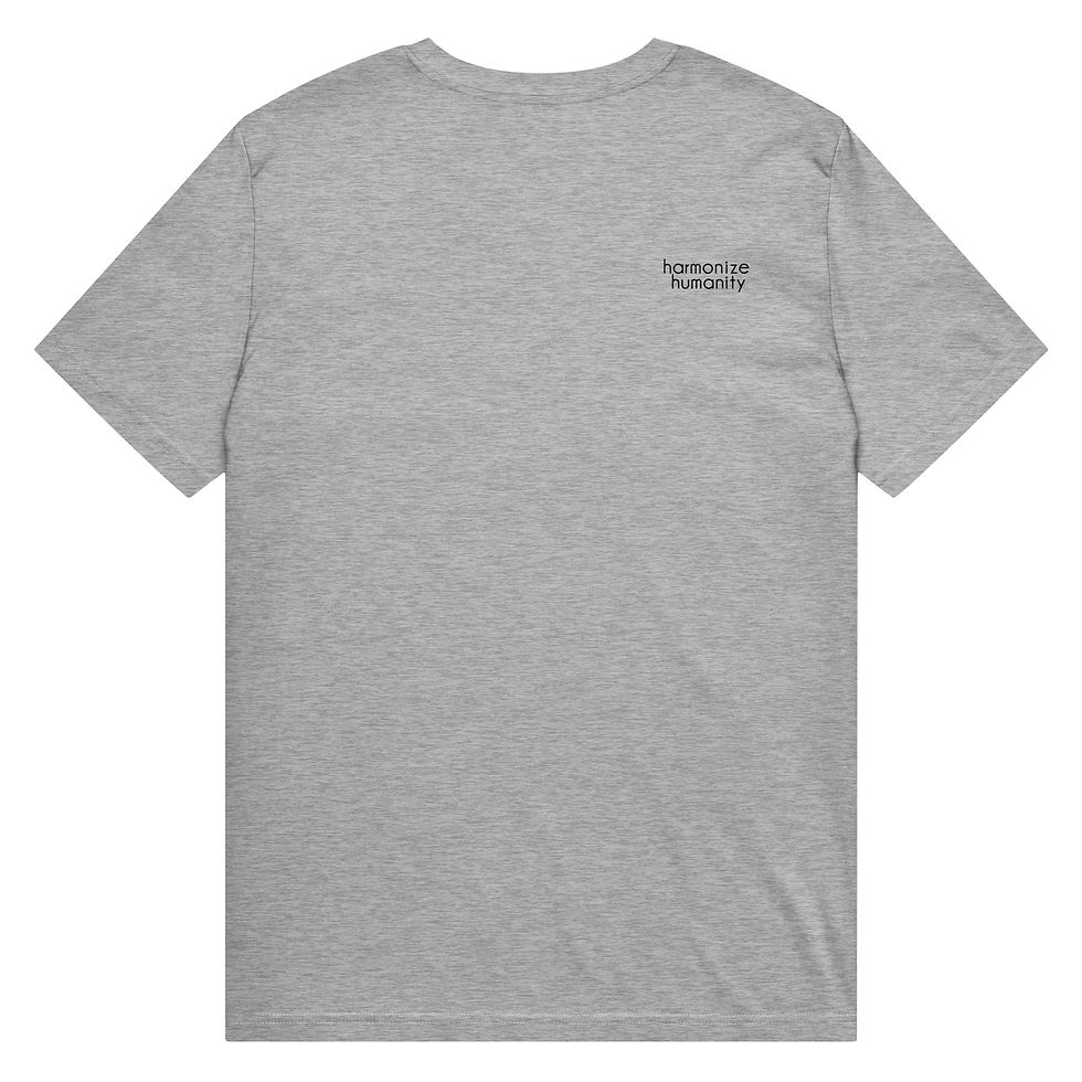 Thumbnail: 11:11 unisex organic mid-light t-shirt (heather grey)