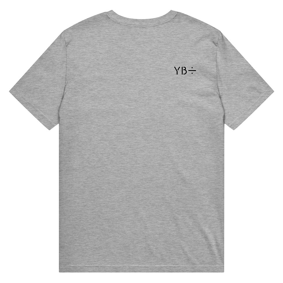 Thumbnail: HAPPY BOMB organic mid-light t-shirt (heather grey)