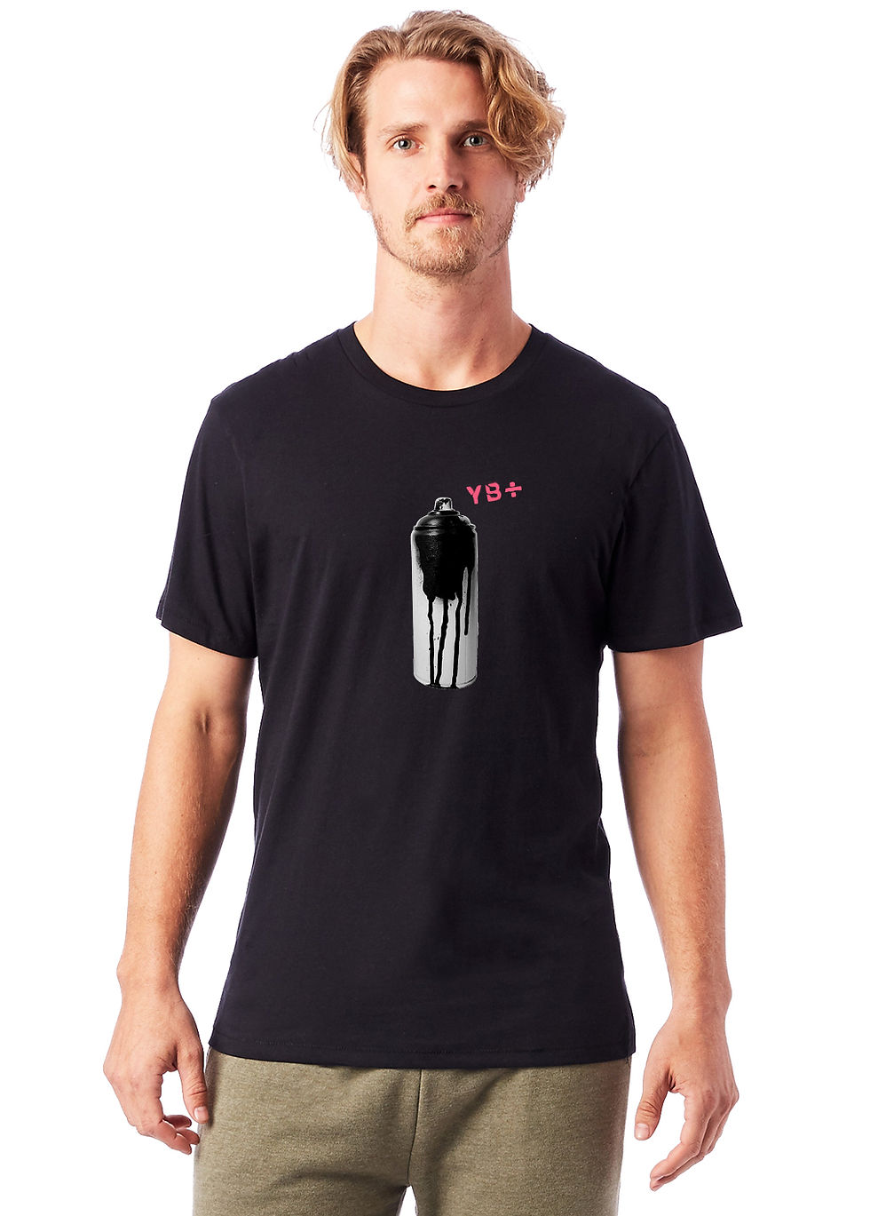 Thumbnail: CAN OF EQUALITY unisex organic mid-light t-shirt (black)