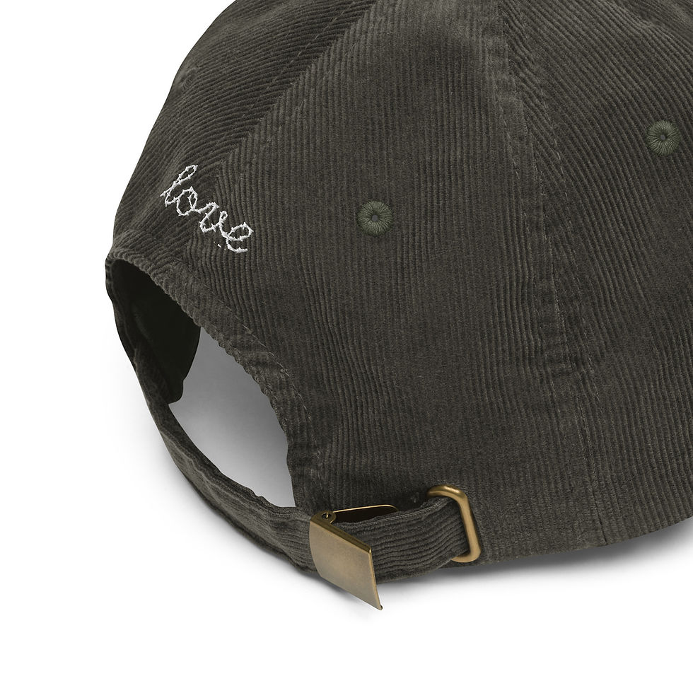 Thumbnail: STENCIL embroidered vintage corduroy cap