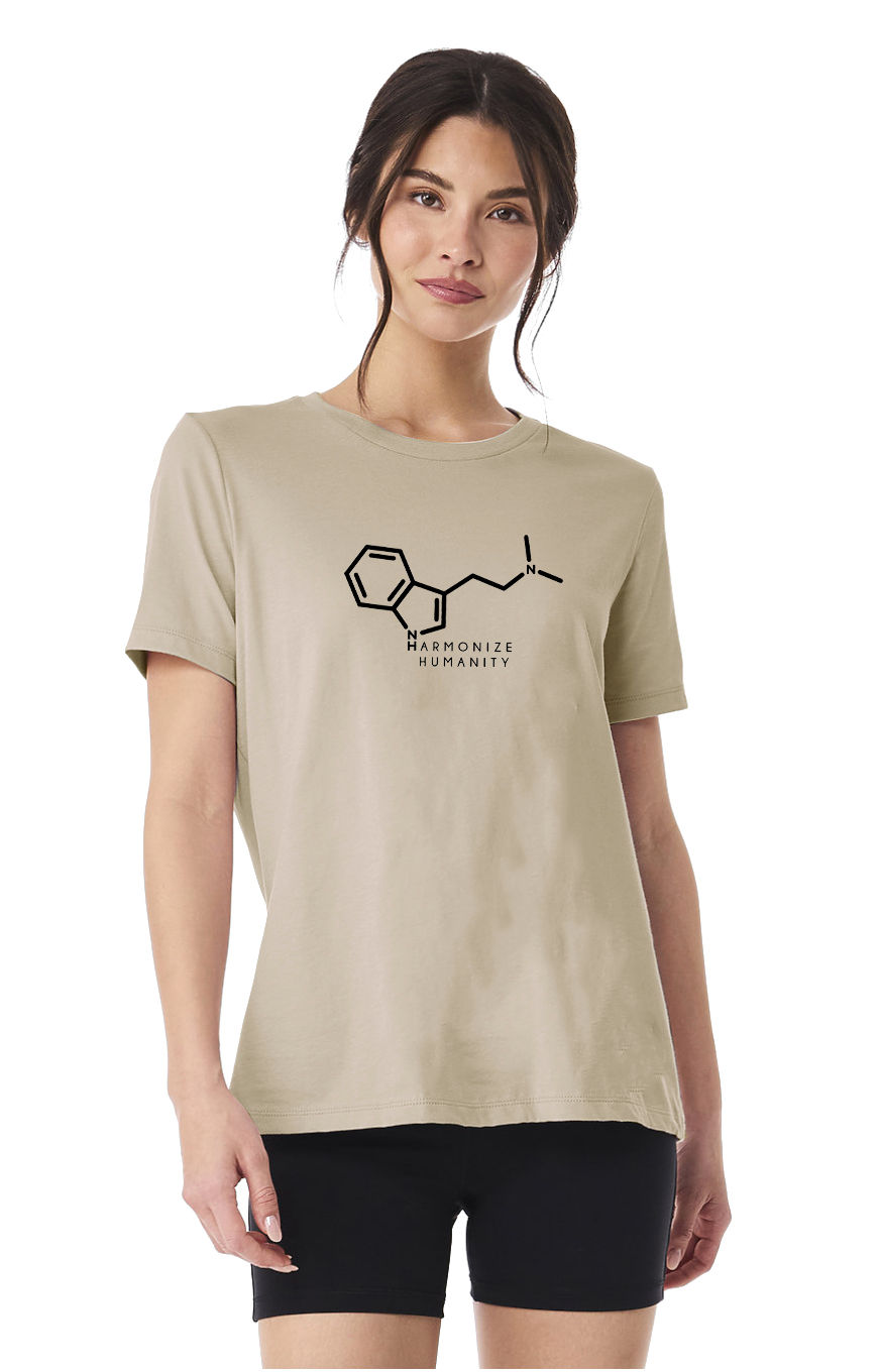 Thumbnail: DMT unisex organic mid-light t-shirt (desert dust)