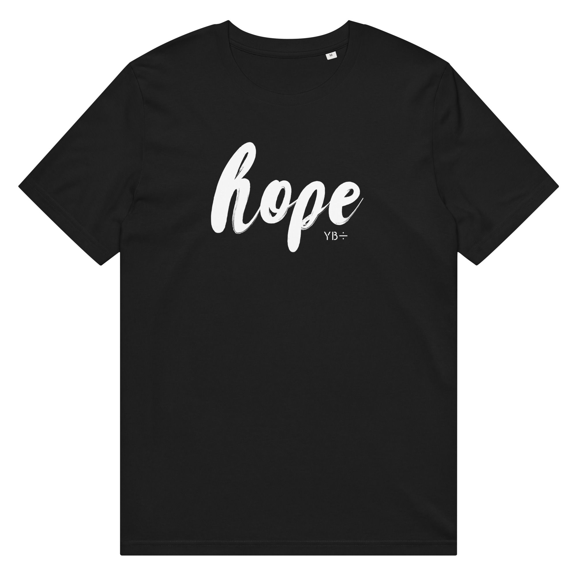 HOPE unisex organic mid-light t-shirt (black)