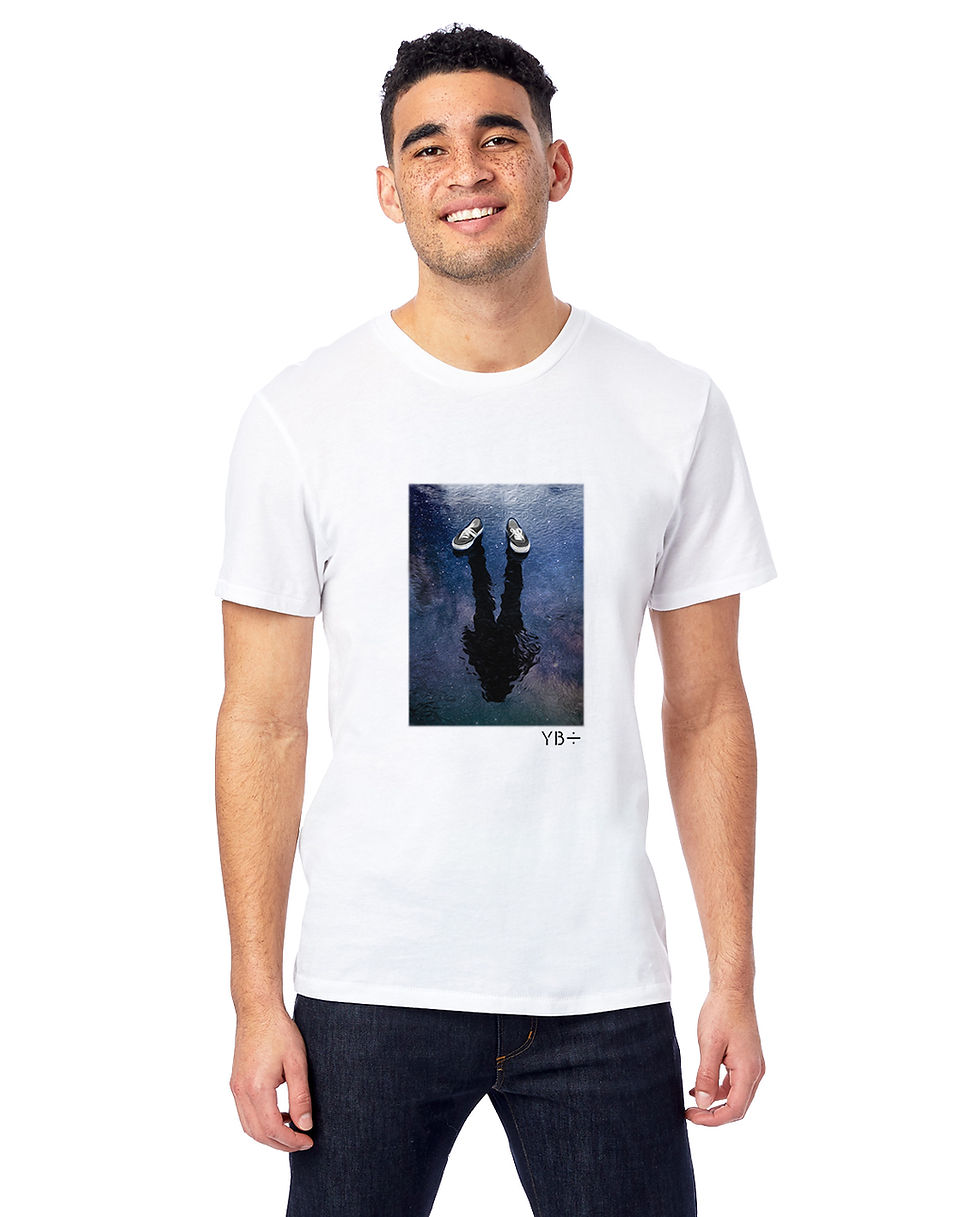 Thumbnail: EMPATHY unisex organic mid-light t-shirt (white)