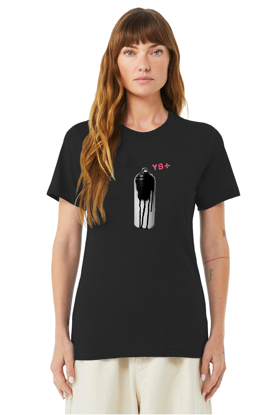 Thumbnail: CAN OF EQUALITY unisex organic mid-light t-shirt (black)