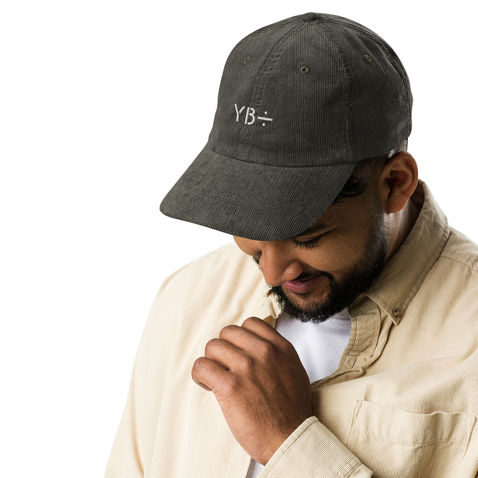 Thumbnail: STENCIL embroidered vintage corduroy cap