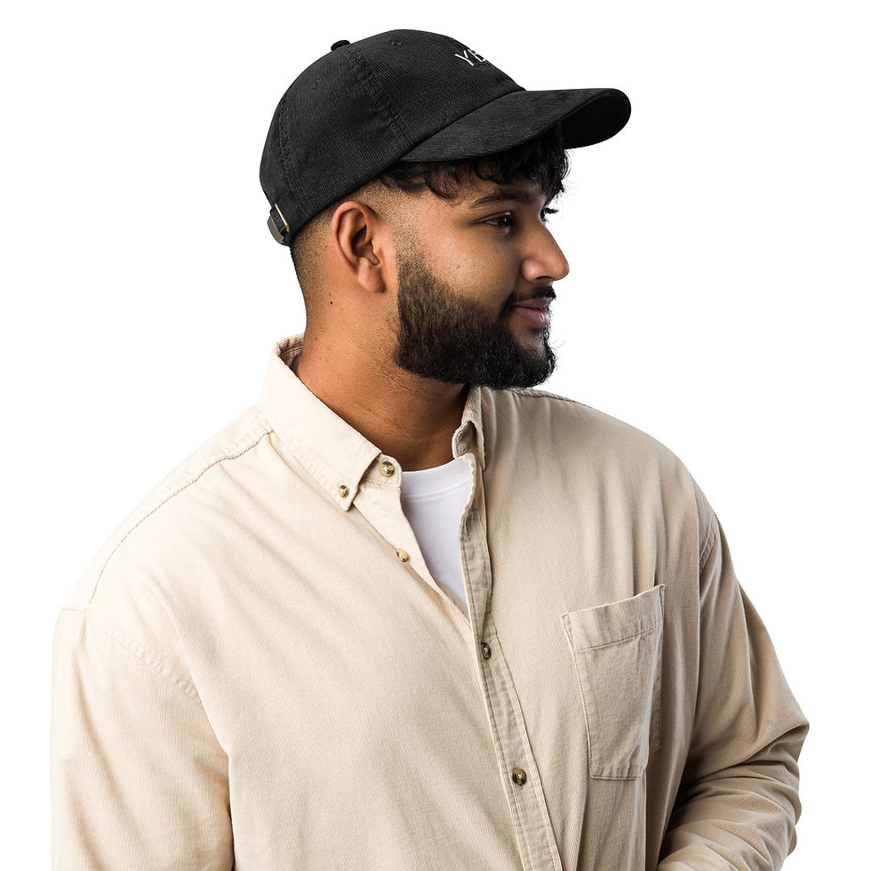 Thumbnail: STENCIL embroidered vintage corduroy cap