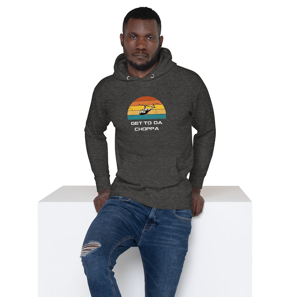 Thumbnail: Unisex Hoodie Get to Da Choppa 