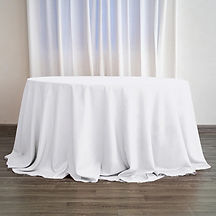 Round White Polyester .jpeg
